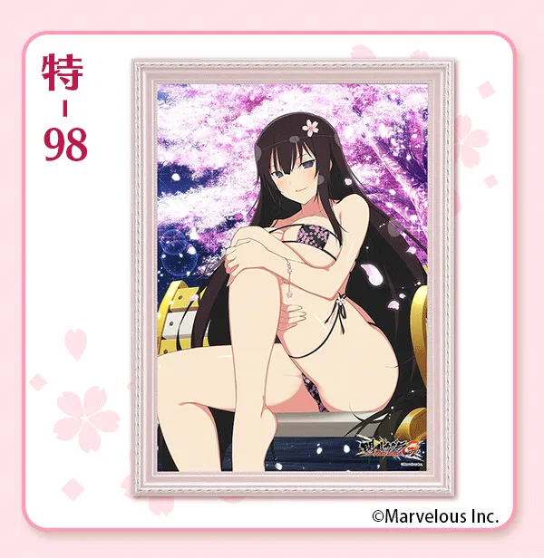 くじコレ - 閃乱カグラ NewWave Gバースト④ スプリングブロマイド