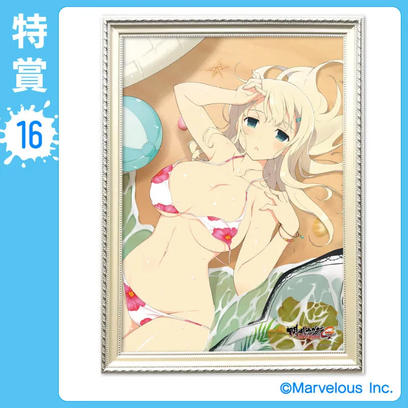 くじコレ - 閃乱カグラ NewWave Gバースト⑤ スプラッシュブロマイド『焔紅蓮隊』