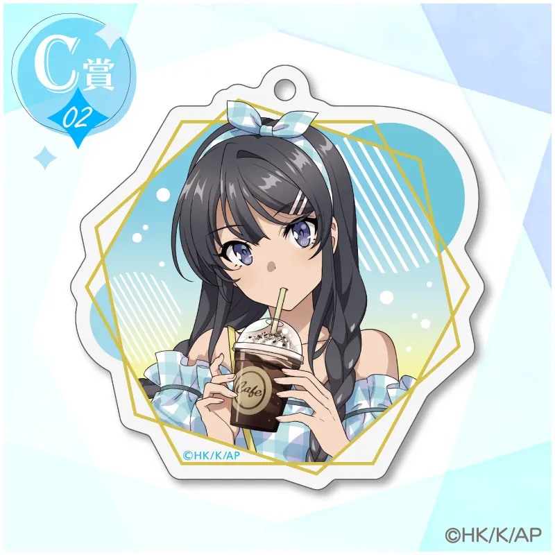 青春ブタ野郎シリーズ　くじコレ　桜島麻衣summerアクリルスタンド　貴重品 くじコレ - 「青春ブタ野郎」シリーズ 桜島麻衣コーディネートセレクション