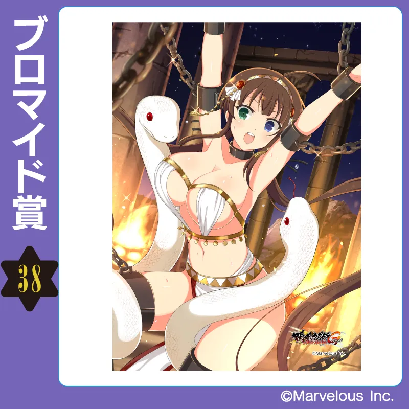 くじコレ - 閃乱カグラ NewWave Gバースト⑥ ミッドナイトブロマイド『秘立蛇女子学園』