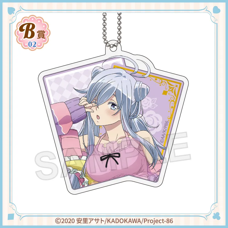 B-02 アクリルキーホルダー【レーナ(チェシャ猫)】