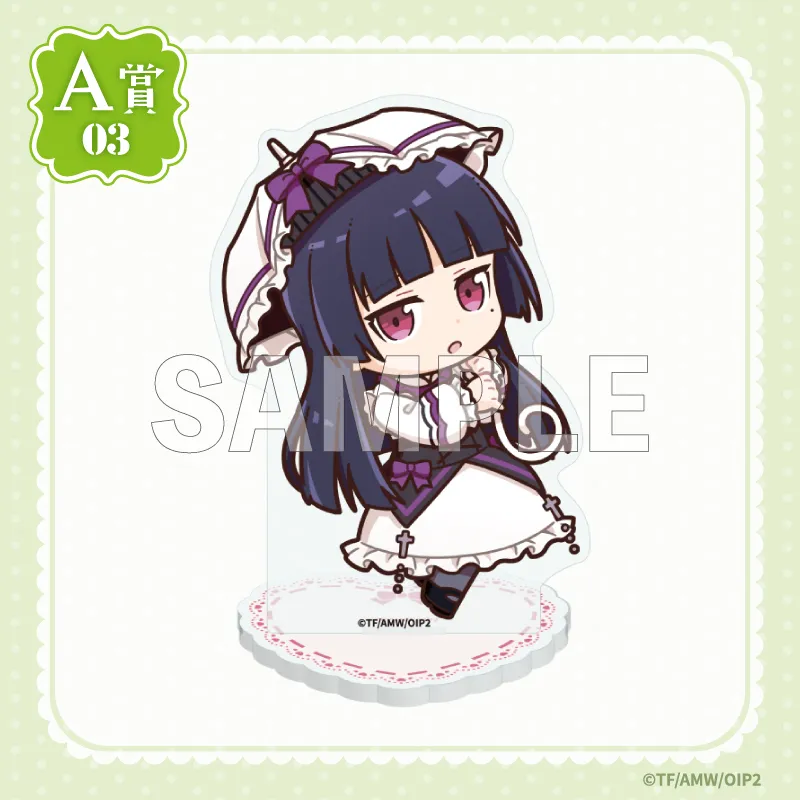 A-03 選べるアクリルスタンド【黒猫A】
